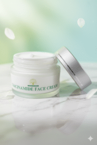 Intrigue Organics 🌸 Niacinamide Face Cream – Glow & Protection (50gm)