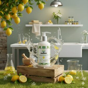 Intrigue Organics Lemon Hand Wash – Soft & Clean Hands Naturally (200ml)