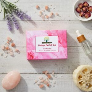 🧂 Himalayan Pink Salt Soap – Detox & Purify(100g)
