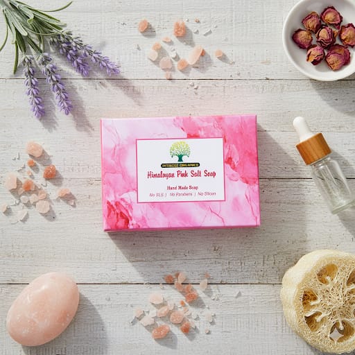π§ Himalayan Pink Salt Soap β Detox & Purify(100g)
