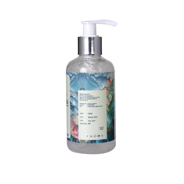 Intrigue Organics Aloe Vera Gel – Soothing Skin Hydrator (200ml) - Image 4