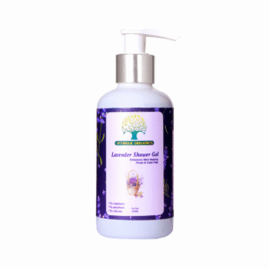 Intrigue Organics Lavender Shower Gel – Relaxing & Skin Healing Cleanser (200ml)