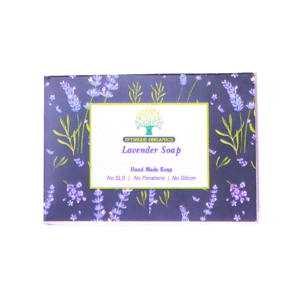 🌿 Intrigue Organics Lavender Soap – Handmade & Chemical-Free (100g)